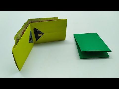 How to make origami wallet