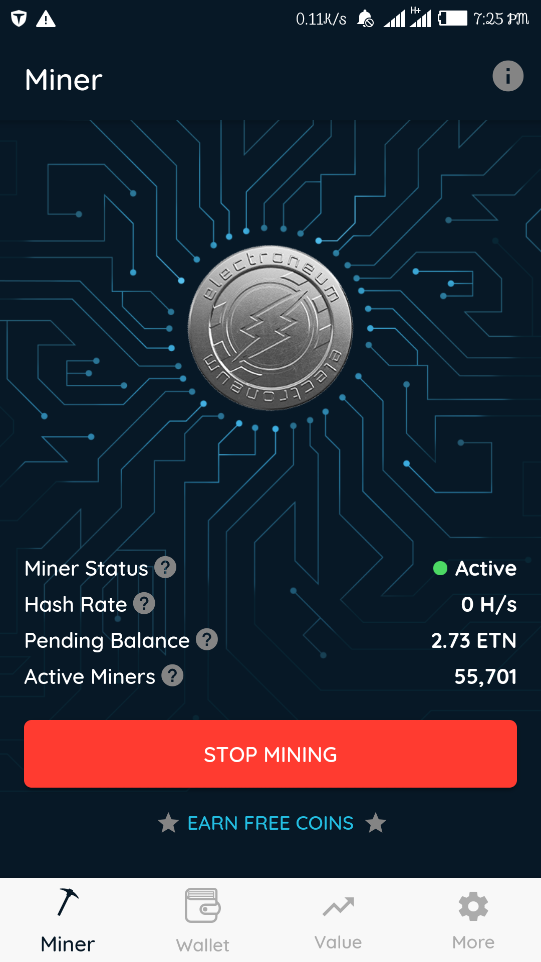 Electroneum (ETN) Miner APK Download - Free - 9Apps