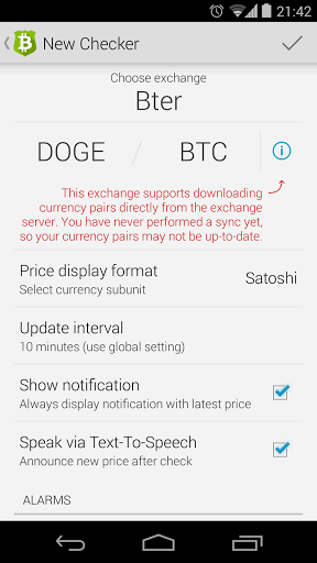 Bitcoin Checker - Your Alarms for Android - Download | Bazaar