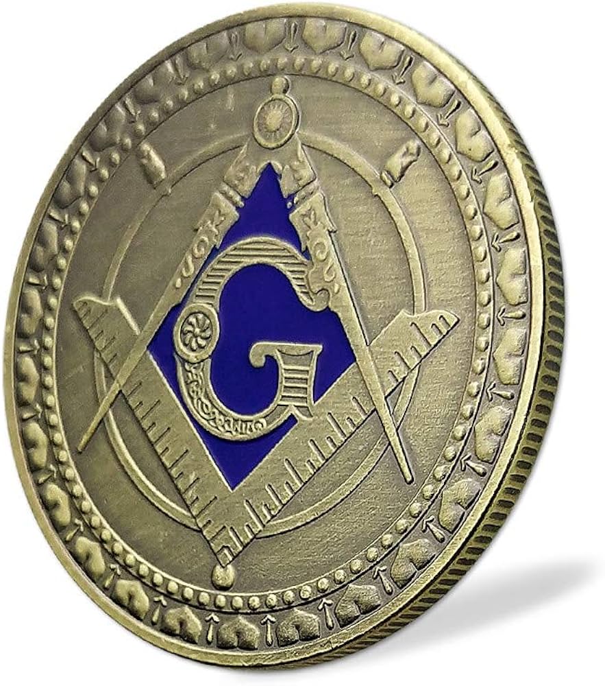 Master Mason Blue Lodge Coin - Band Of Brothers | Bricks Masons