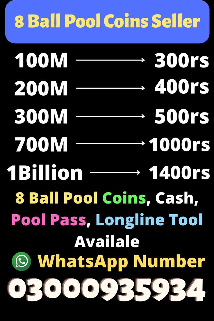 8 Ball Pool Coins Selling WhatsApp Group Link - ostrov-dety.ru