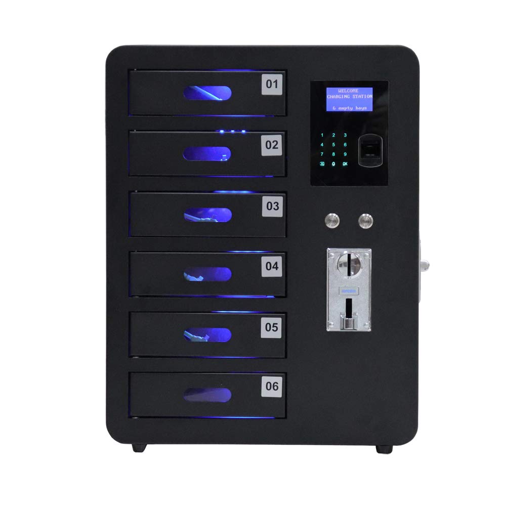 Cell Phone Charging Stations With a Coin or Bill Acceptor to Order - Buy Charging Stations Online