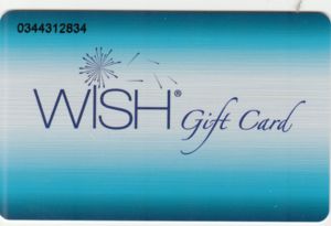 Wish Gift Card - w i s h