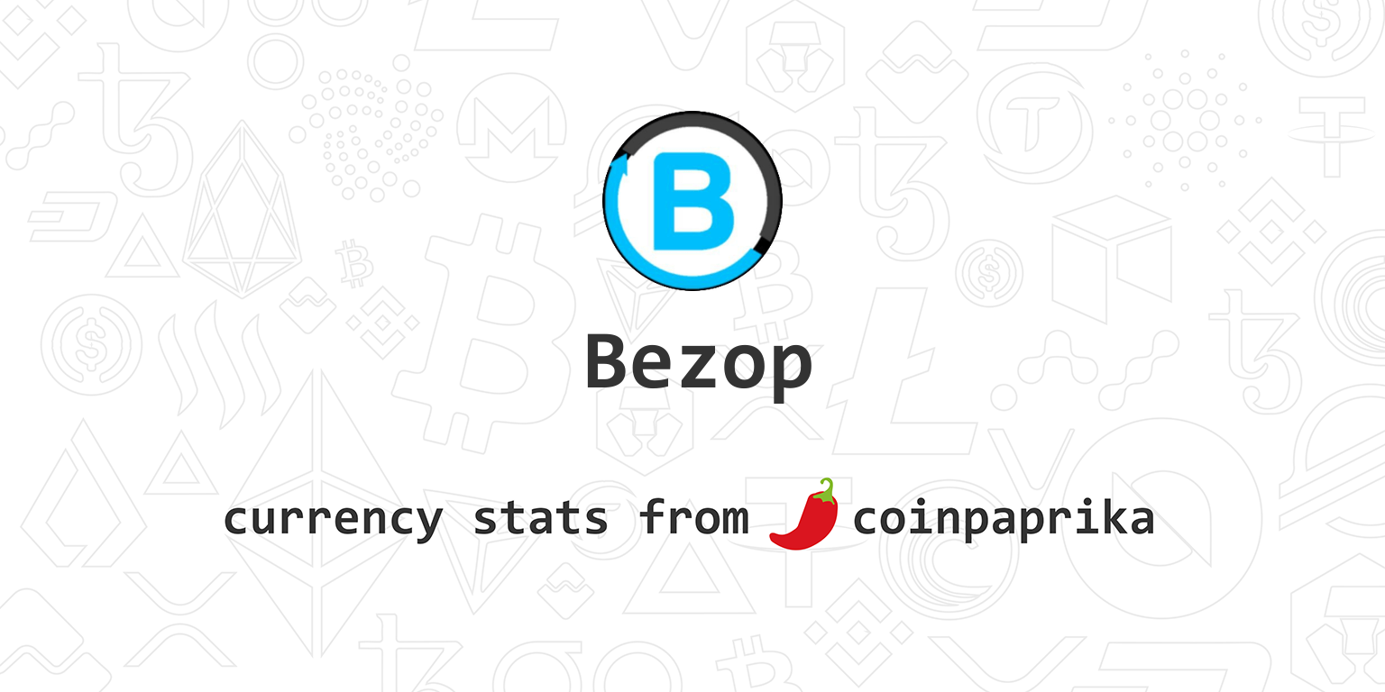Bezop Price Today - BEZ Price Chart & Market Cap | CoinCodex