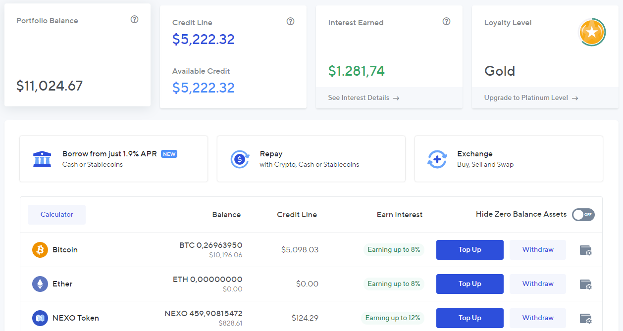 Nexo (NEXO) Staking Calculator - Coinando