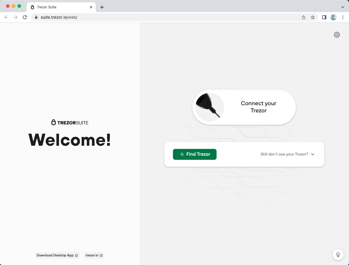 Trezor Suite - Desktop App for Mac, Windows (PC), Linux - WebCatalog