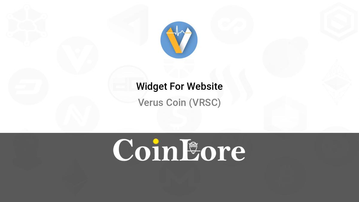 Convert 10 VRSC to USD - Verus Coin to US Dollar Converter | CoinCodex