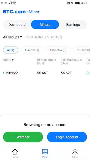 ViaBTC-Crypto Mining Pool for Android - Download | Bazaar