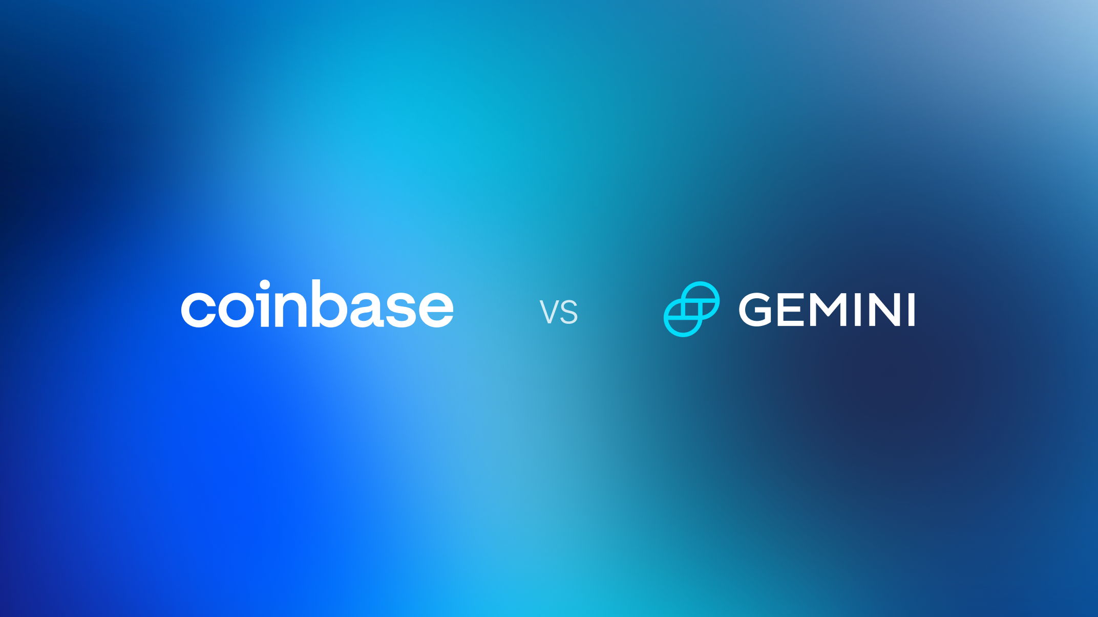 Coinbase vs Gemini: Features, Fees & More ()