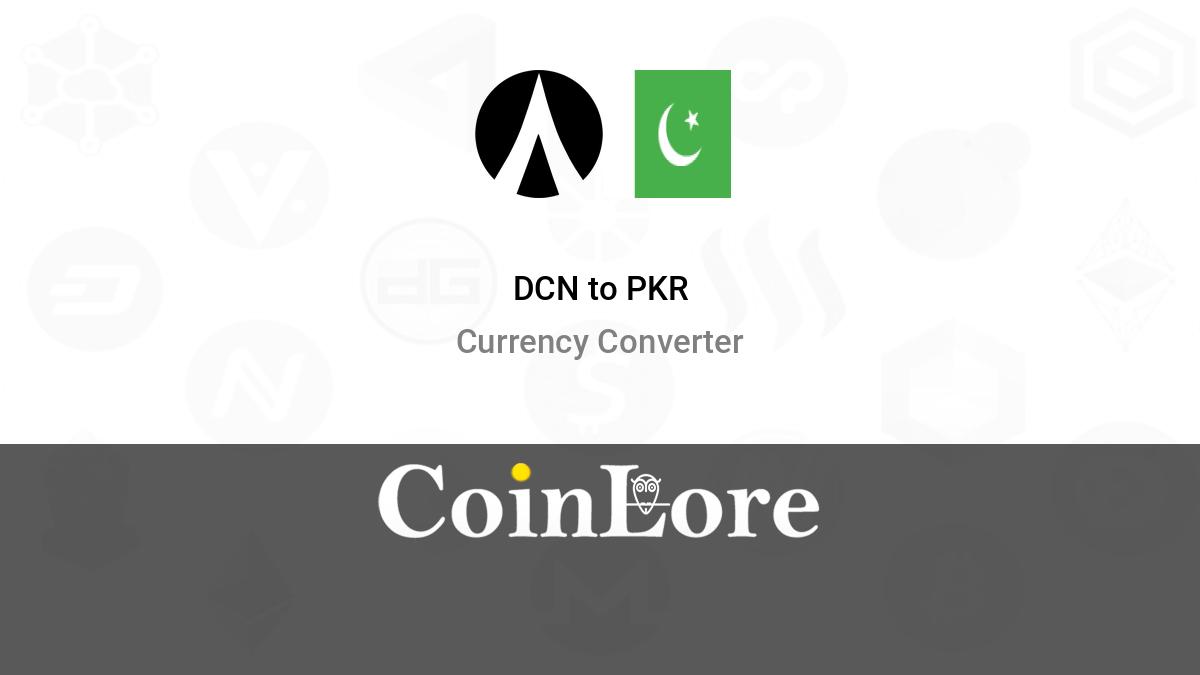 Convert 50 DCN to INR - Dentacoin to Indian Rupee Converter | CoinCodex