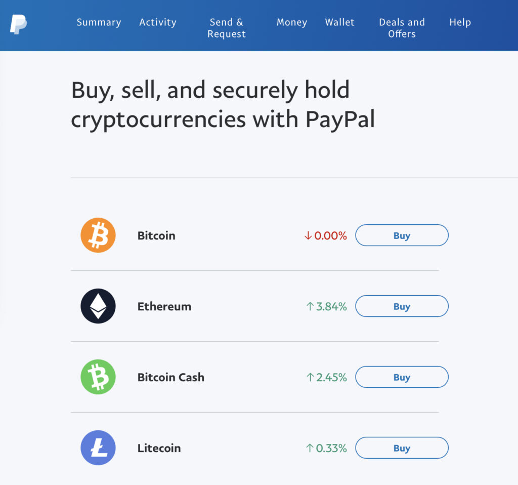 How do I buy Cryptocurrency on PayPal? | PayPal US