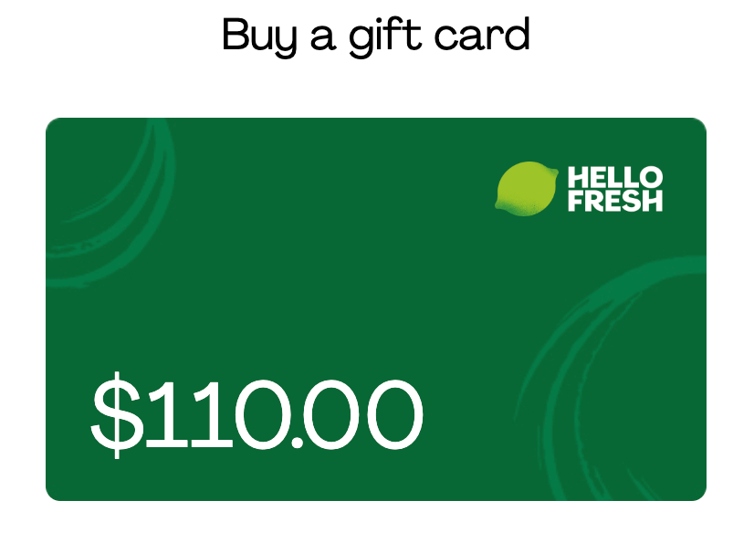 HelloFresh Gift Card Disappointment – Mummy To Twins Plus One