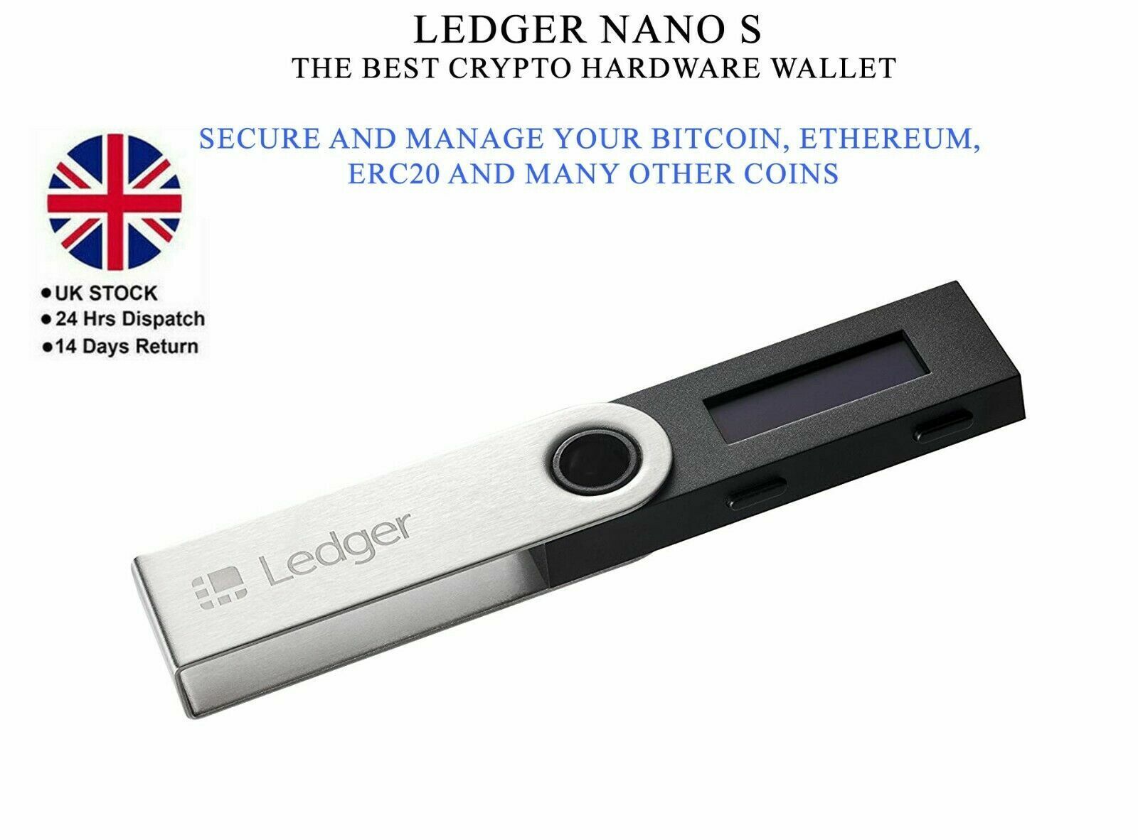 Ledger Nano S Cryptocurrency Hardware Wallet - OhMyMi Malaysia - Xiaomi Roborock Amazfit Mi