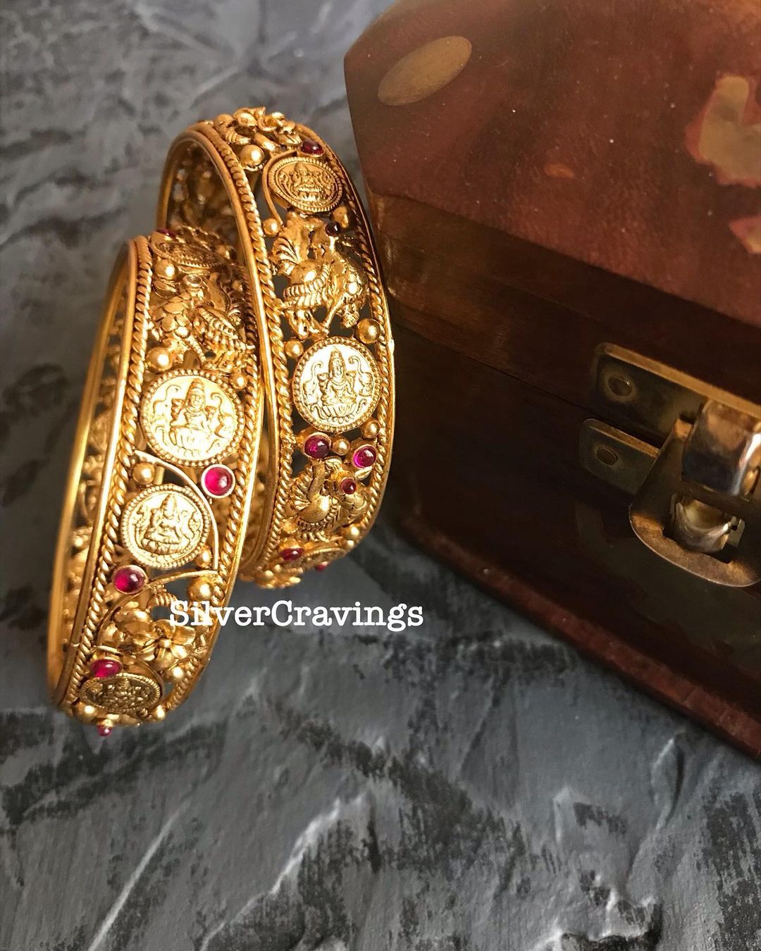 Lakshmi Coin Stone Bangle for Women - Buy Online | Style Club