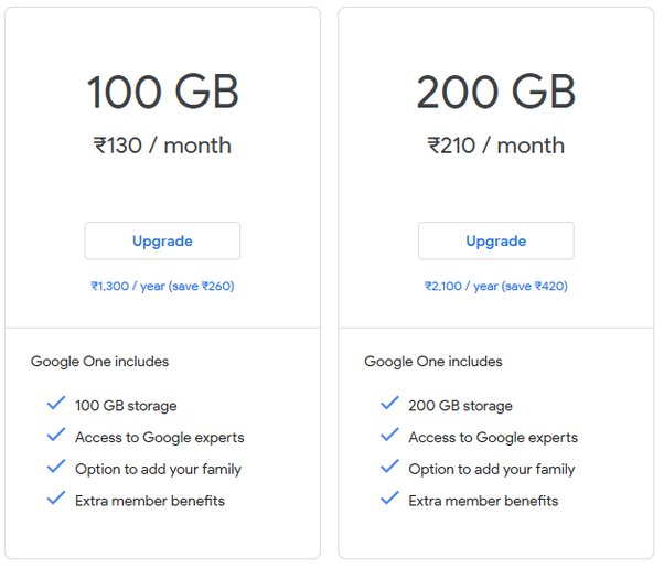 Buy more Google storage - Android - Google Drive Help