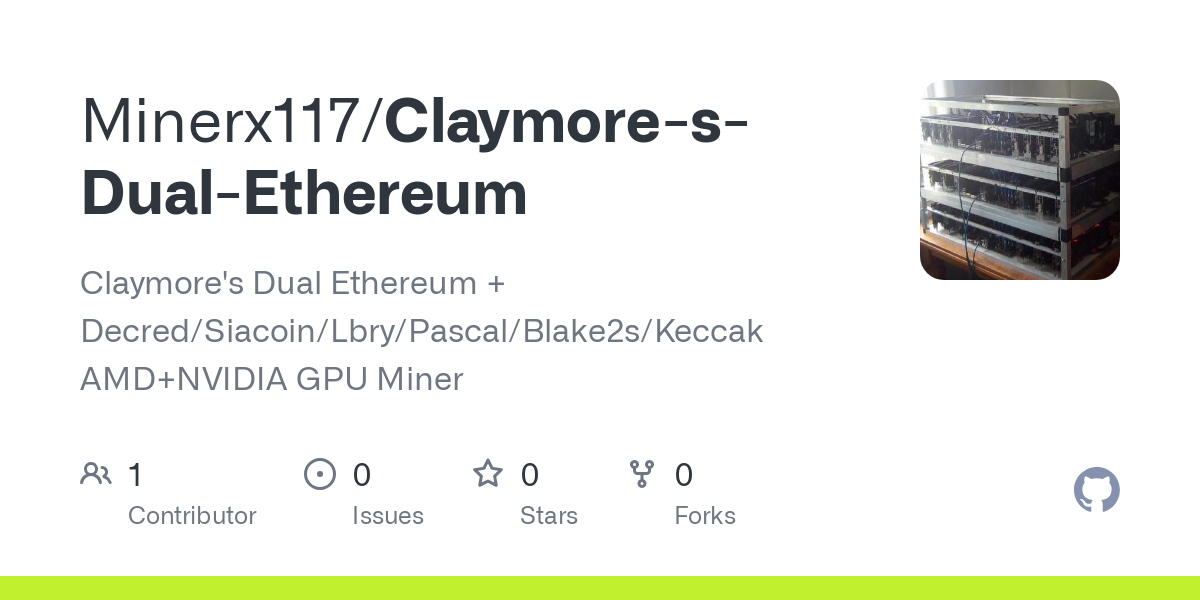 ethereum-mining · GitHub Topics · GitHub