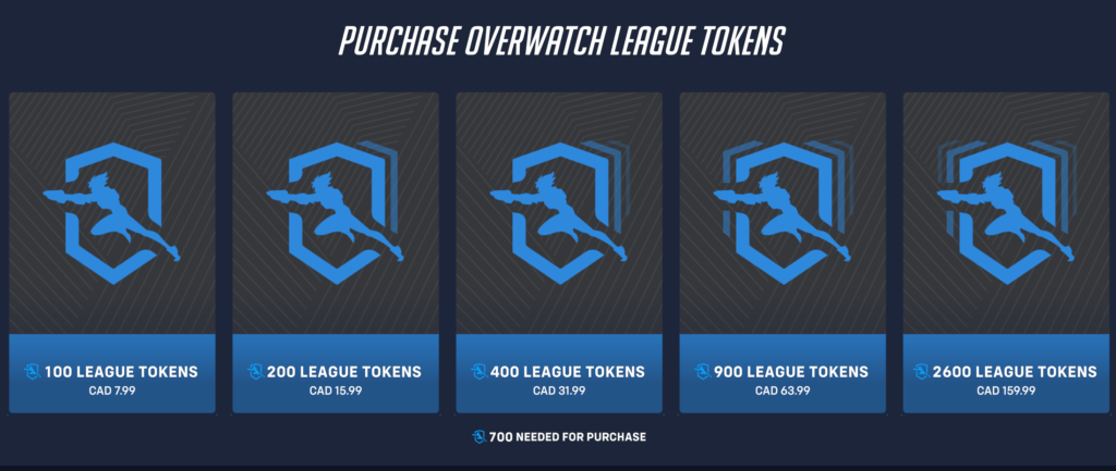 League Tokens - Overwatch Wiki