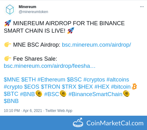 Minereum Airdrop - Claim free 32, MNE coins (~$ ) with ostrov-dety.ru