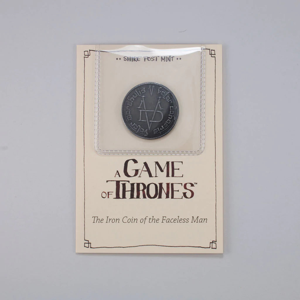 Iron Coin of the Faceless Man - Game of Thrones – J and K Comics and Toys