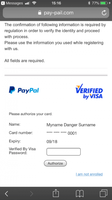 Solved: Phone number changed - can't log in - Page - PayPal Community