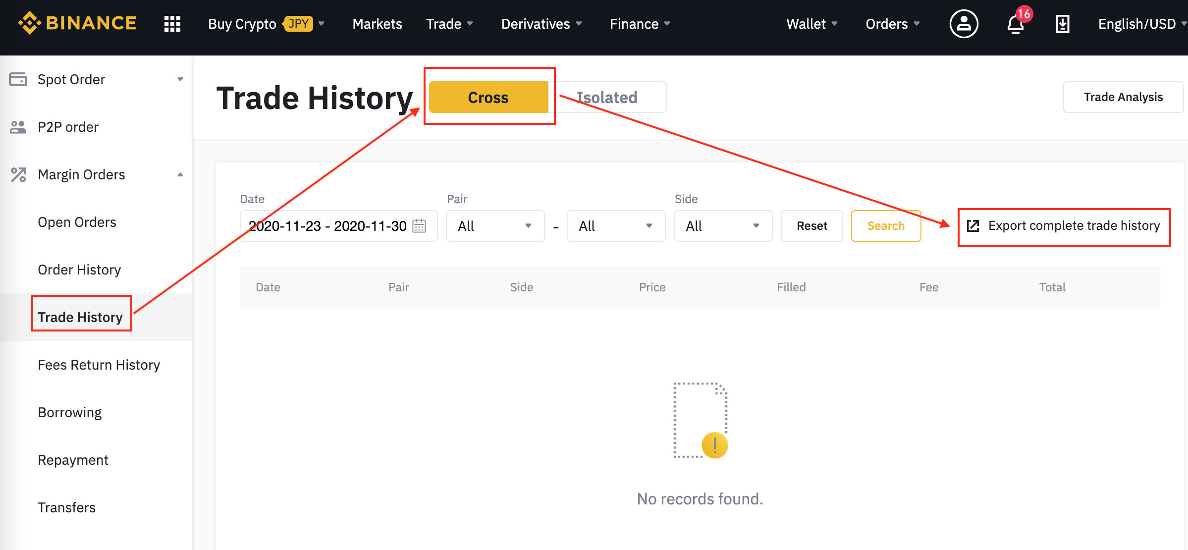 Listing My Trade History · Issue # · jaggedsoft/node-binance-api · GitHub