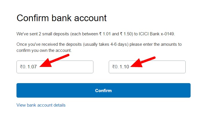 How do I confirm my bank account with PayPal? | PayPal IN