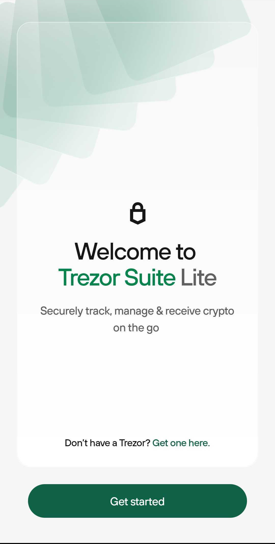 Trezor Suite Lite for Android - Download