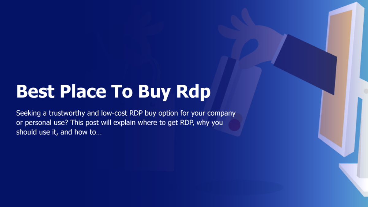 Buy RDP Server - Buy Cheap RDP