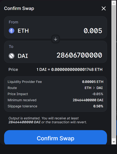 DAI to ETH: Instant Dai Conversion Tool | Bitsgap