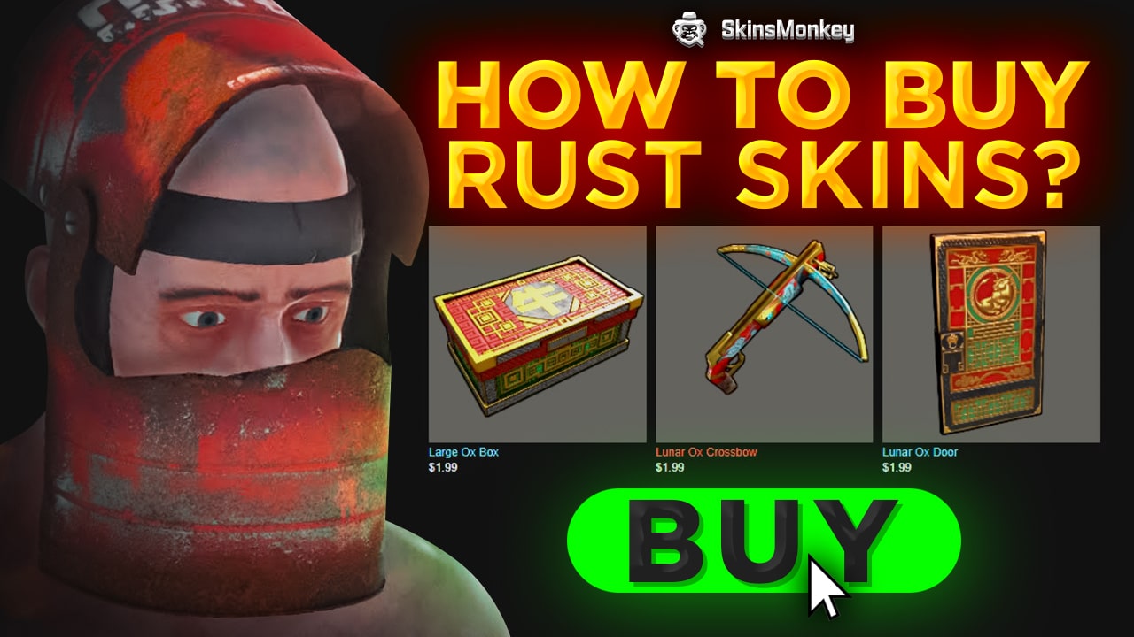 Trade Rust Skins Instantly! Buy Cheapest Rust Skins & Items! — SkinsMonkey