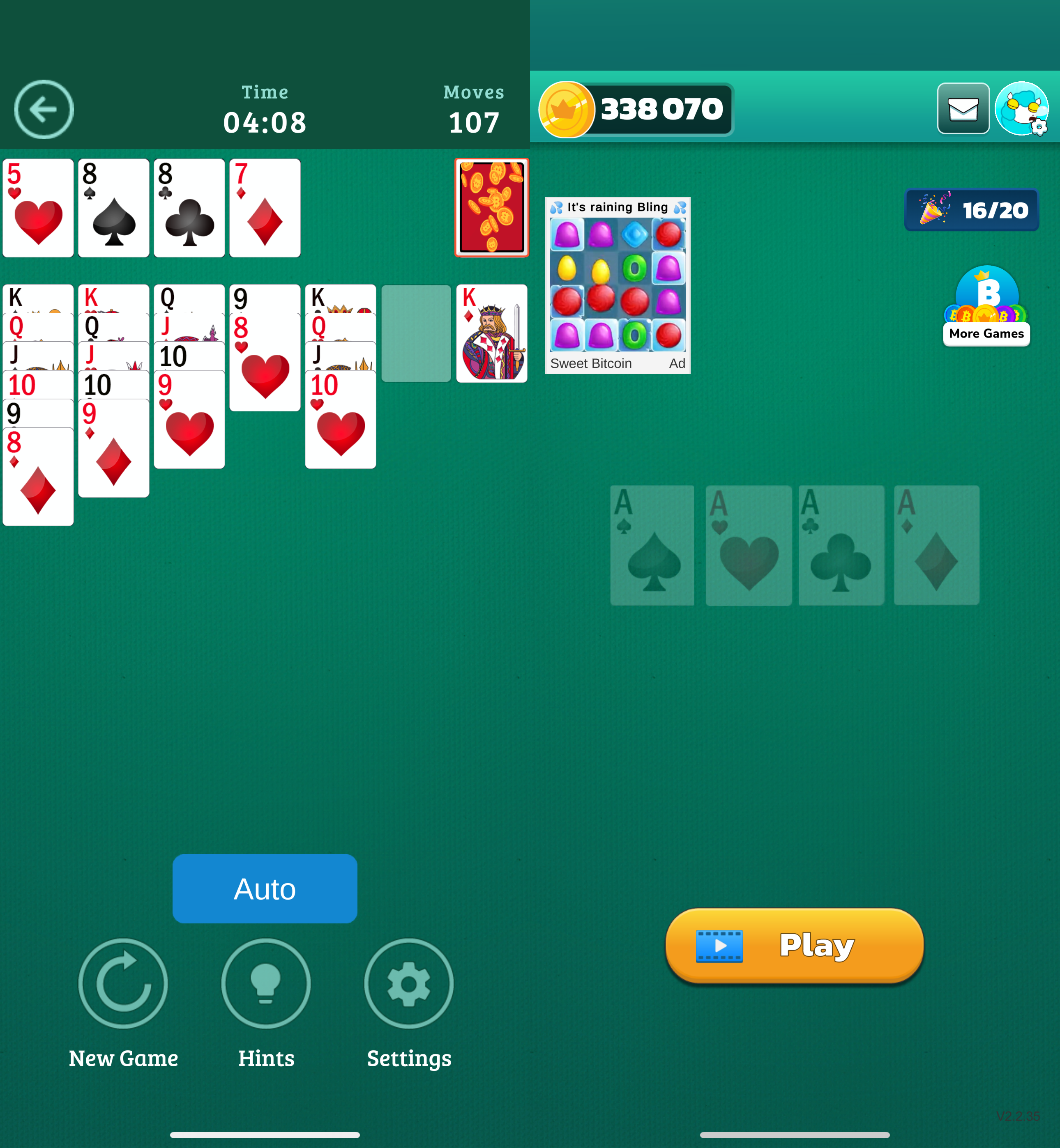 Bitcoin Solitaire - Get BTC! - APK Download for Android | Aptoide