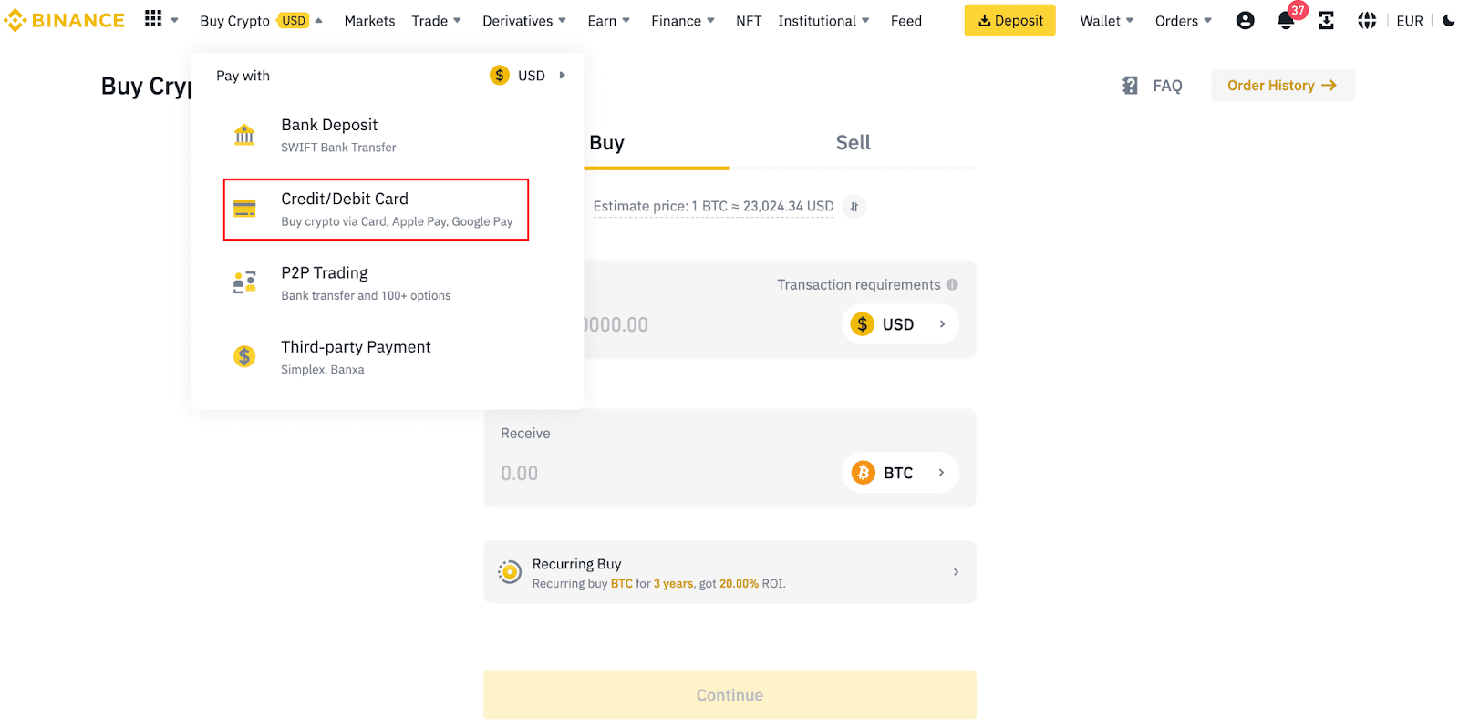 How to Buy Bitcoin on Binance - Coin Bureau