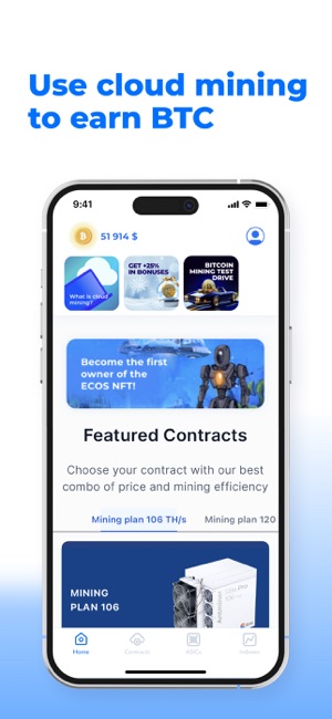 ‎ECOS: Bitcoin Mining & Wallet on the App Store