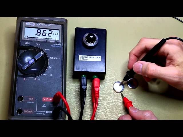 Simple Coin Cell Battery Tester - Brown Dog Gadgets Guides