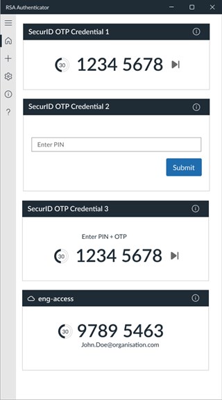 RSA SecurID security tokens. :: Suggestions / Ideas