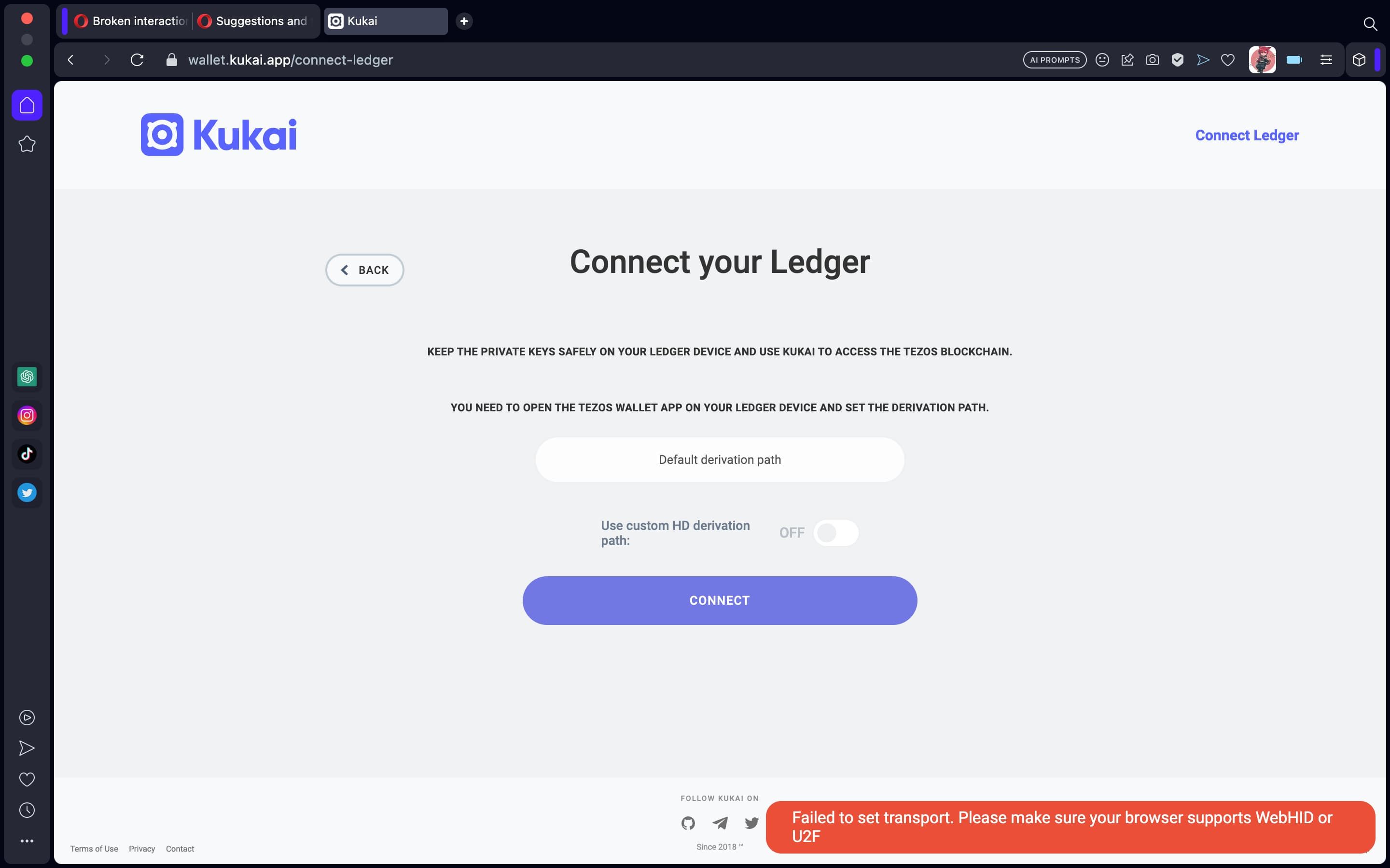 MetaMask - Compatible third-party Wallet | Ledger