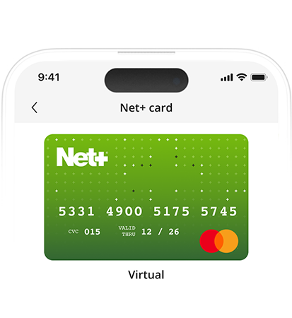 What is the Net+ Virtual Prepaid Mastercard® and how can I get one?