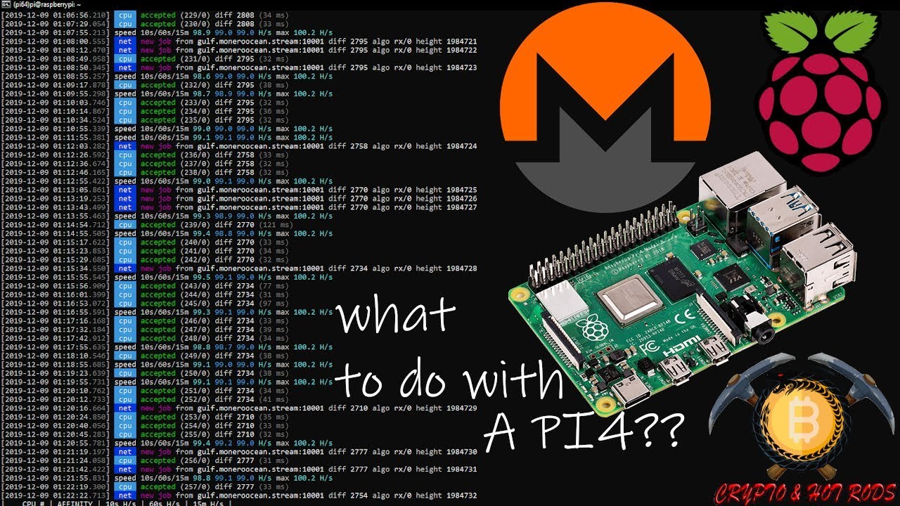 Rpi4 4gb monero miner - GPU Mining - VoskCoinTalk