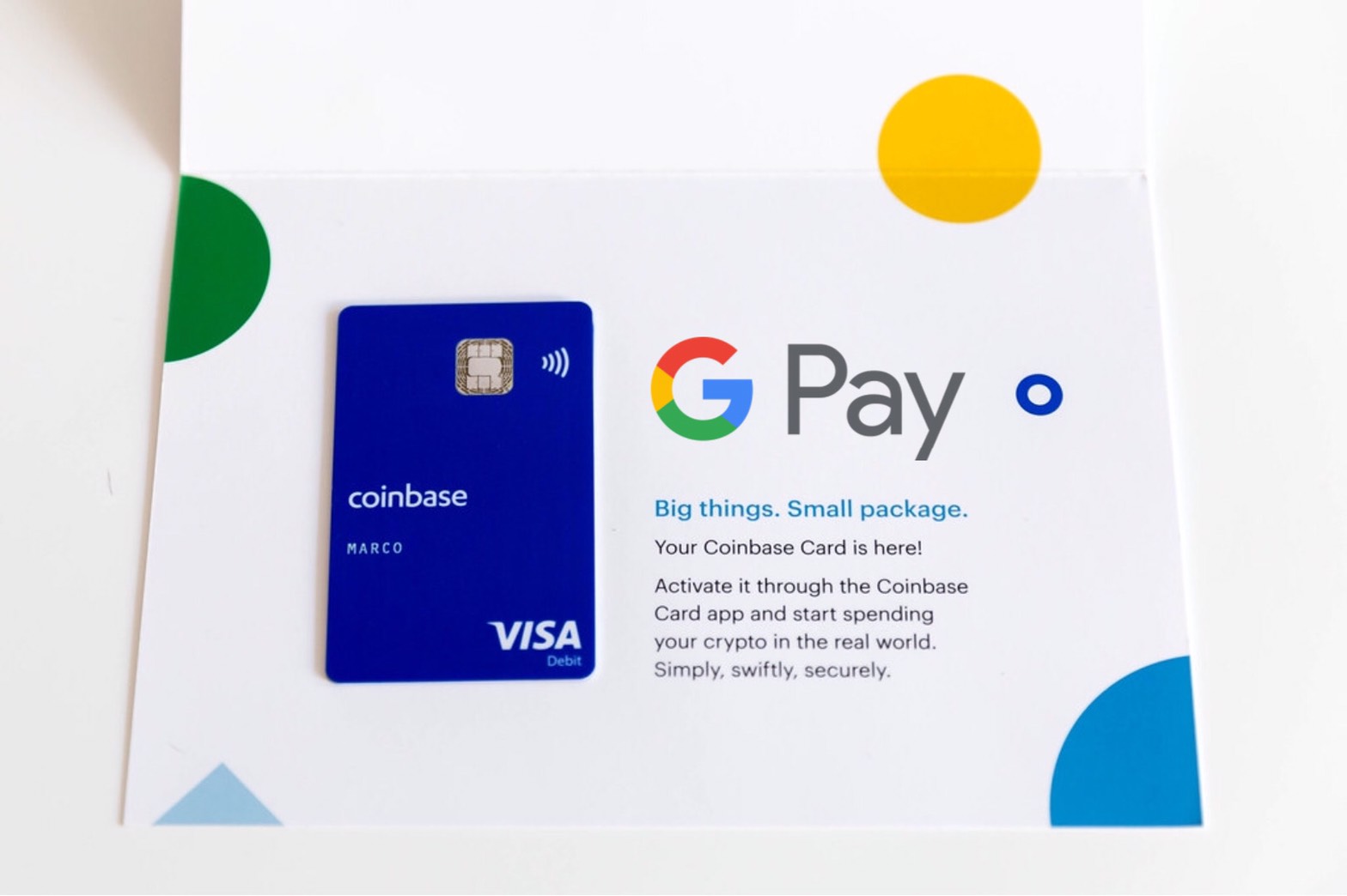 Coinbase Card | Consumer Financial Protection Bureau