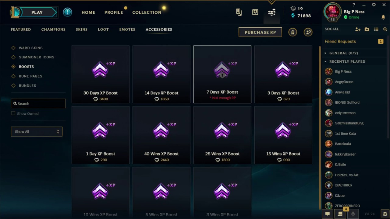 Buy Cheap League of Legends Elo Boosting Services