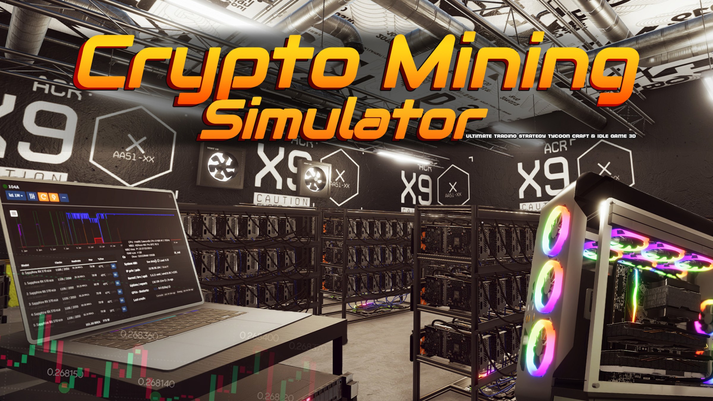 Crypto Mining Simulator Cheats, Cheat Codes, Hints, Tips