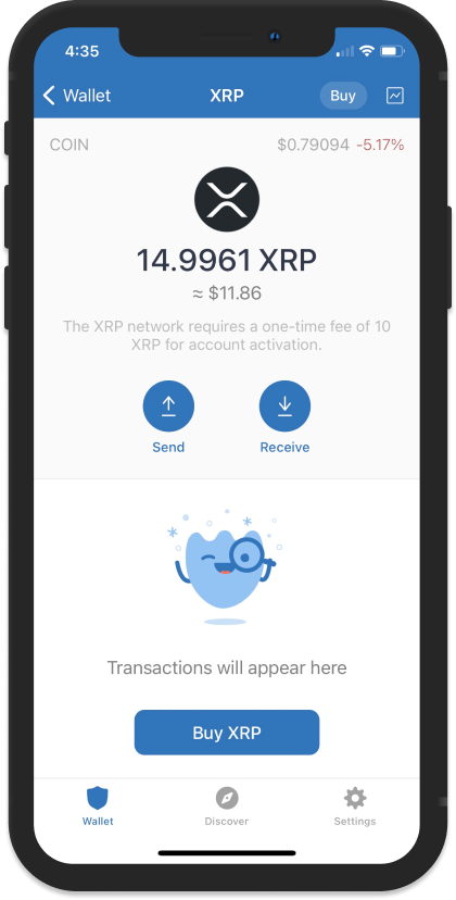 How do I open an XRP wallet? | eToro Help