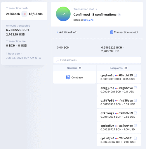 Bitcoin Blockchain Explorer: find any bitcoin transaction with BTCScan