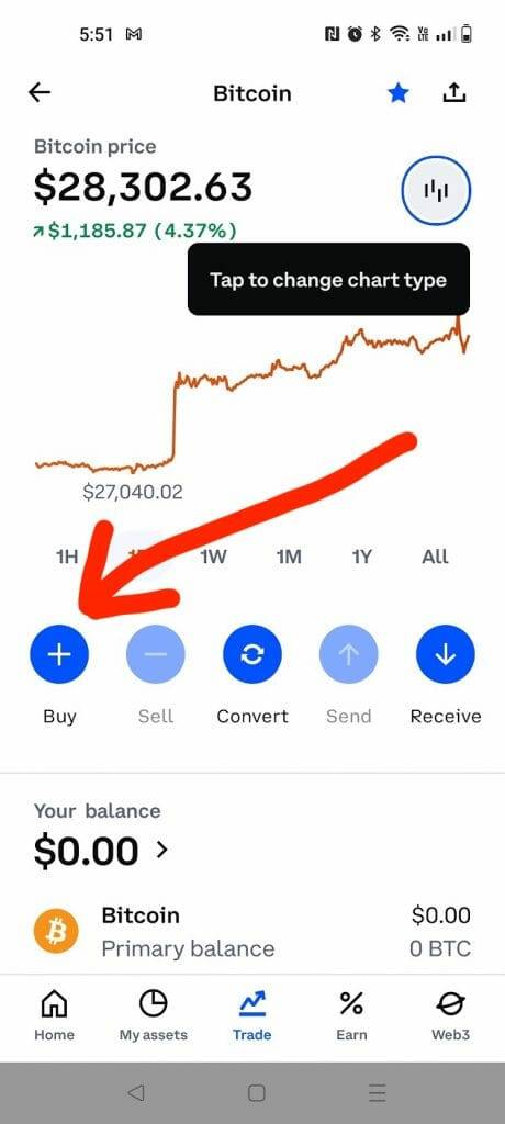 Coinbase Trailing Stop Order