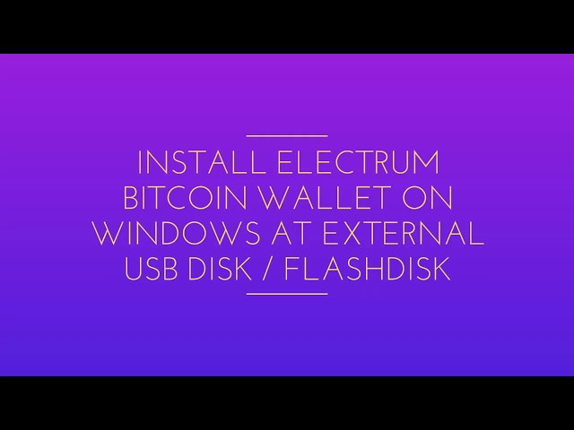 GitHub - spesmilo/electrum: Electrum Bitcoin Wallet