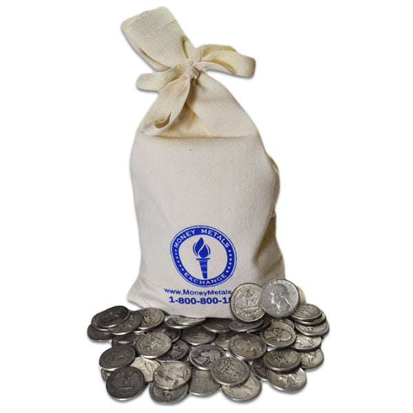 90% Silver Coins, 90 Silver Coin bag, Junk Silver | Golden Eagle Coins