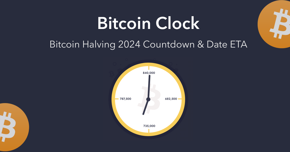 Bitcoin Block Reward Halving Countdown