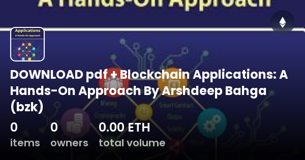 Available for download Blockchain Applications: A Hands-On Approach | doribansochiのブログ - 楽天ブログ