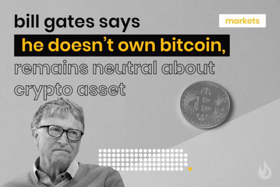 Bill Gates Says Digital Currencies Could Empower the Poorest