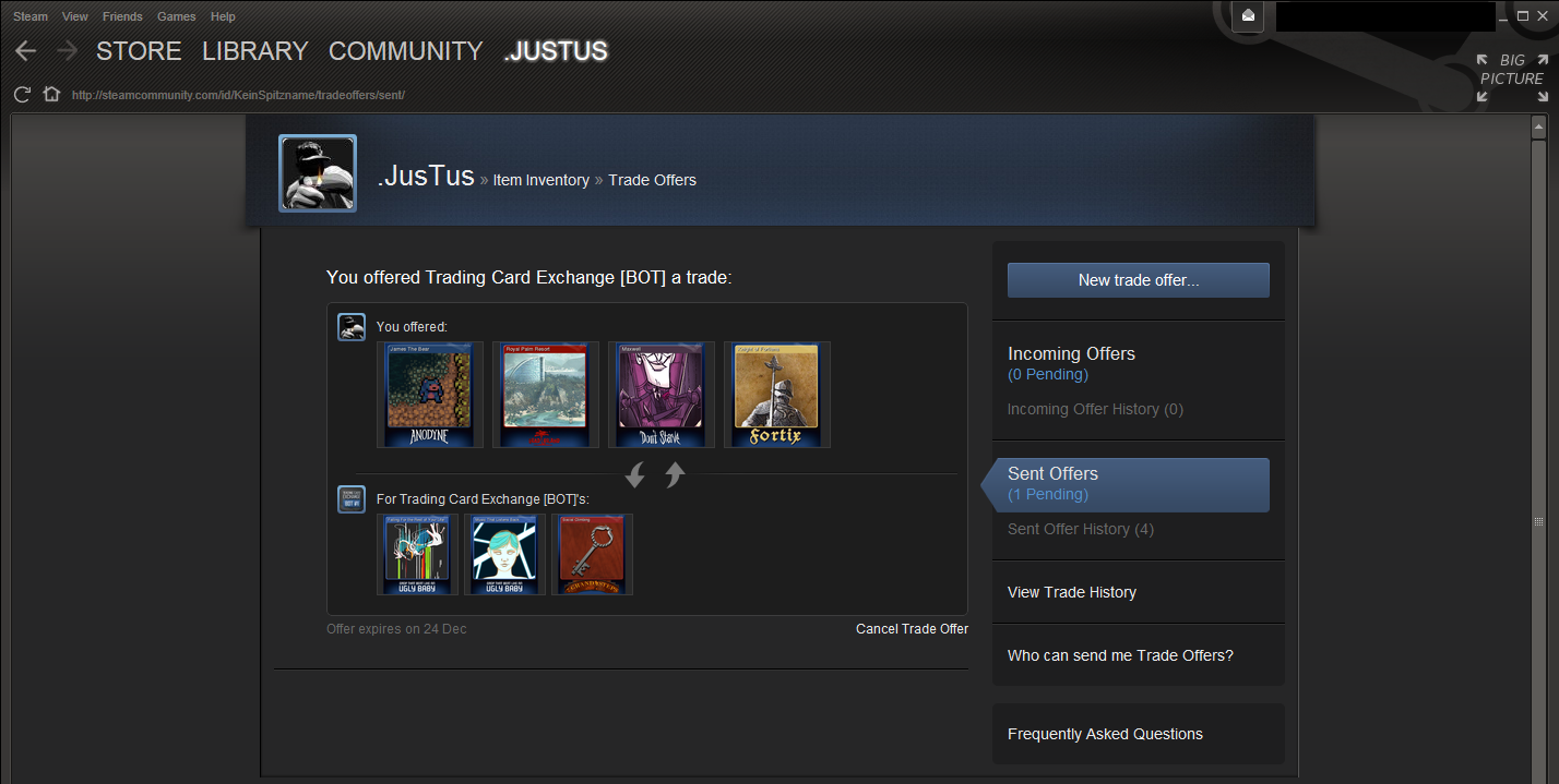 Steam Supply – A list of bots for your Steam leveling.